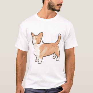 T-shirt Chien corgi gallois de Pembroke Magie