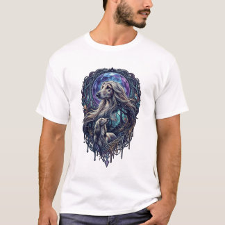 T-shirt Chien Crystal Moon Forêt Enchantée_1
