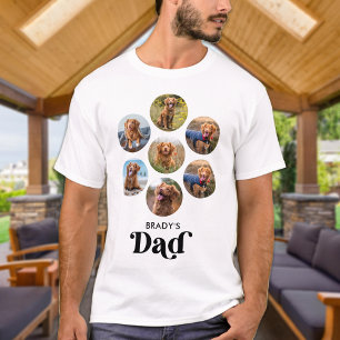 T-shirt Chien DAD Amoureux des chiens personnalisé Pet pho