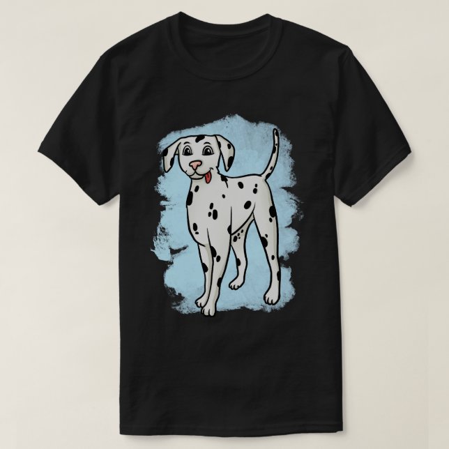 T-shirt Chien dalmate (Design devant)