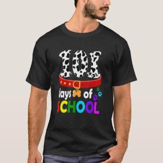 T-shirt Chien Dalmatien 101 Jours D'école Enseignants Enfa