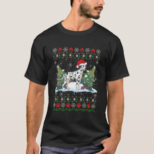T-shirt Chien Dalmatien Noël Cadeau de Noël