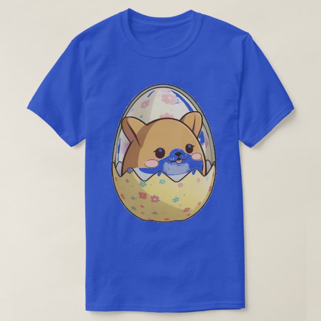 T-shirt Chien dans l'oeuf 105 (Design devant)