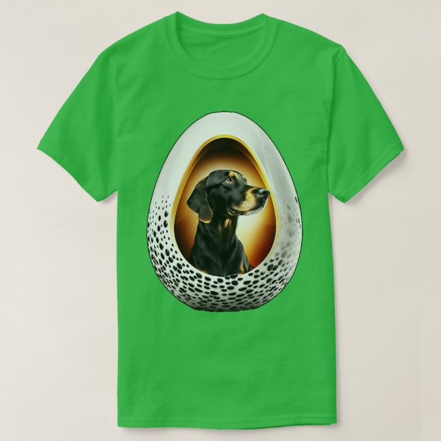 T-shirt Chien Dans L'Oeuf 12 (Design devant)