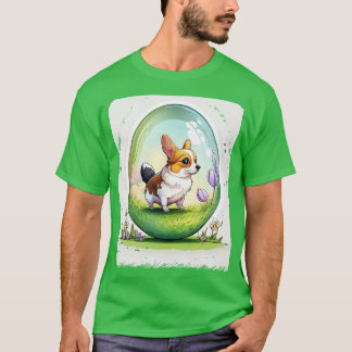 T-shirt Chien dans l'oeuf 143