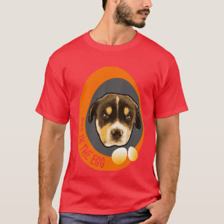 T-shirt chien dans l'oeuf 16
