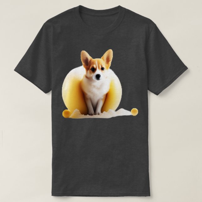 T-shirt Chien Dans L'Oeuf 193 (Design devant)