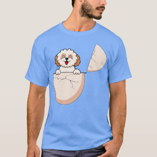 T-shirt chien dans l'oeuf 243