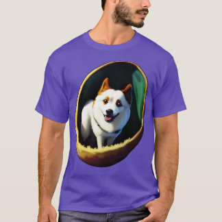 T-shirt Chien Dans L'Oeuf 244