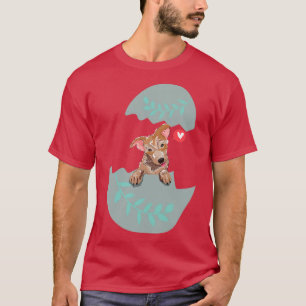 T-shirt chien dans l'oeuf 251