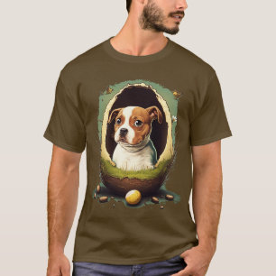 T-shirt Chien Dans L'Oeuf 265