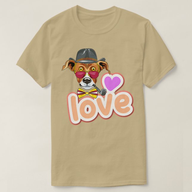 T-shirt Chien Dans L'Oeuf 269 (Design devant)