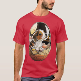 T-shirt chien dans l'oeuf 272