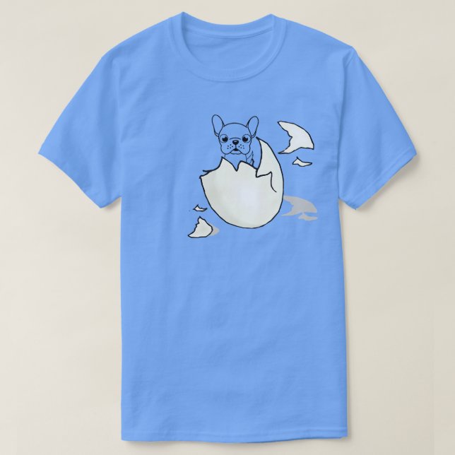T-shirt Chien Dans L'Oeuf 276 (Design devant)