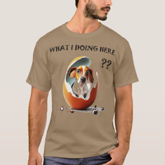 T-shirt chien dans oeuf 23