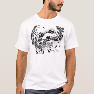 T-shirt Chien de balai
