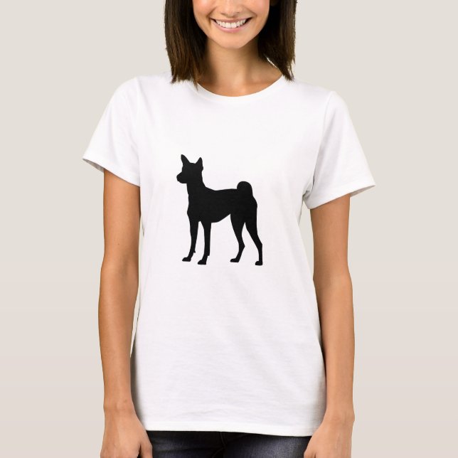 T-shirt Chien de Basenji (Devant)