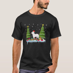 T-shirt Chien de berger australien Éclairage de l'arbre de