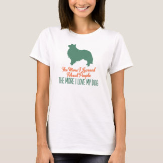 T-shirt Chien de berger de Shetland