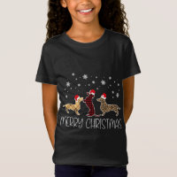 Chien de berger Merry Christmas Cute Plaid Leopard