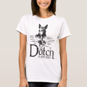 T-shirt Chien de berger néerlandais - Dutchie