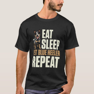 T-shirt Chien de bétail australien Blue Heeler