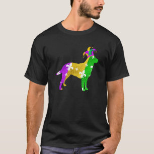 T-shirt Chien de bétail australien Carnavals Mardi Gras Dr