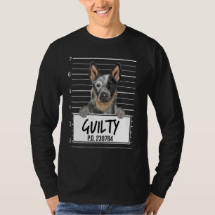 T-shirt Chien de Bétail Australien Photo d'identité Chien