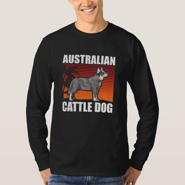 T-shirt Chien de bétail australien | Propriétaire de chien (Devant)