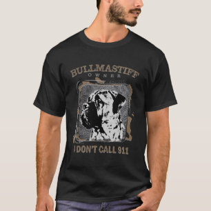 T-shirt Chien de Bullmastiff