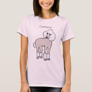 T-shirt Chien de caniche standard Thunder_Cove