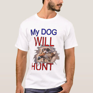 T-shirt chien de chasse