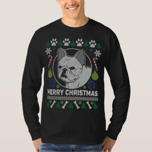 T-shirt Chien de Chien à Chien de race française laide pul