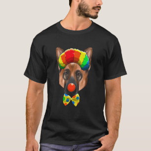 T-shirt Chien de cirque clown Berger allemand
