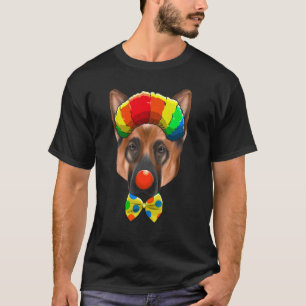 T-shirt Chien de cirque clown Shepherd allemand