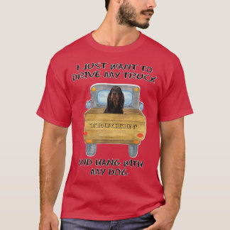 T-shirt Chien de conduite de camion Gordon Setters