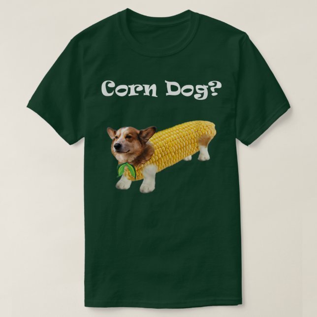 T-shirt Chien de Corgi (Design devant)
