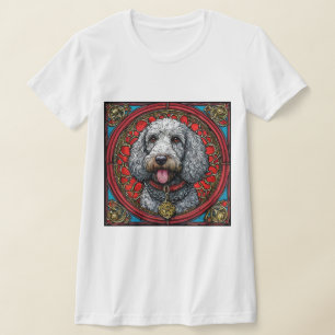 T-shirt Chien de dessin animé mignon