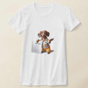 T-shirt Chien de Funny