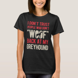 T-shirt Chien de Greyhound