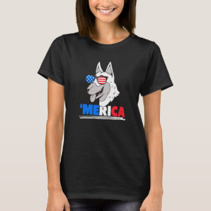 T-shirt Chien de la Belgique de Merica Malinois