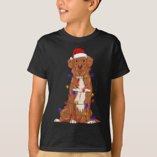 T-shirt Chien de la Nouvelle-Écosse, trieur de canards, po