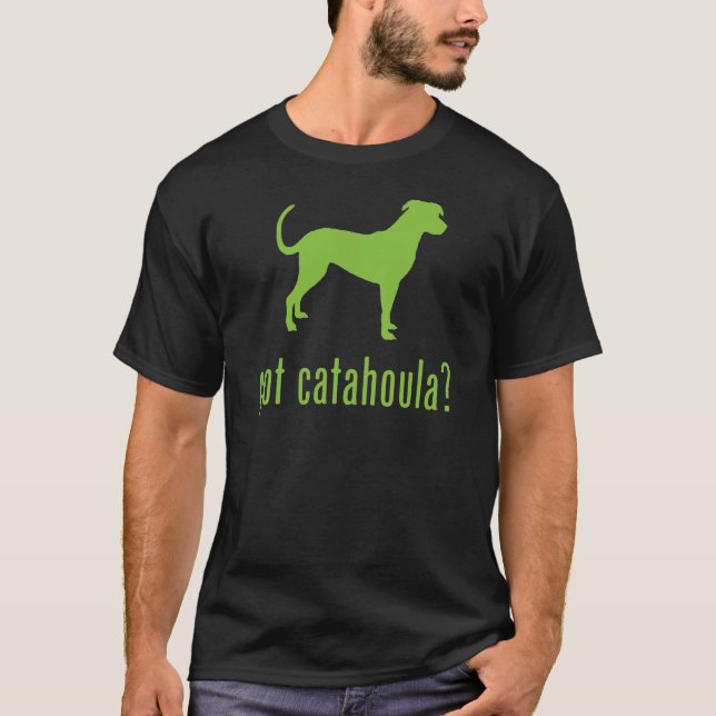T-shirt Chien de léopard de Catahoula (Devant)