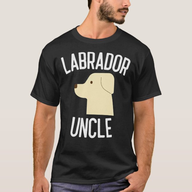 T-shirt Chien de l'oncle Labrador (Devant)