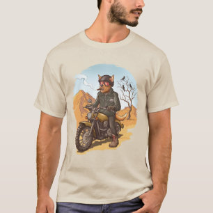 T-shirt Chien de motards de Badass