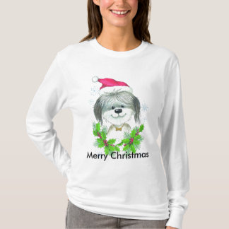 T-shirt Chien de Noël