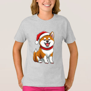 T-shirt Chien de Noël Adorable