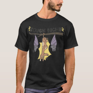 T-shirt Chien De Nuit Dur Drôle Et Chauve-Feu Propriétaire