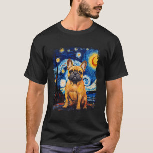 T-shirt Chien de nuit français Starry