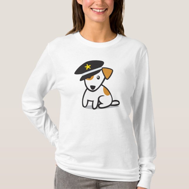 T-shirt chien de patrouille (Devant)